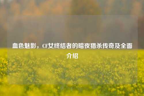 血色魅影,CF女终结者的暗夜猎杀传奇及全面介绍
