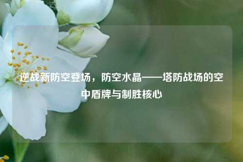 逆战新防空登场，防空水晶——塔防战场的空中盾牌与制胜核心