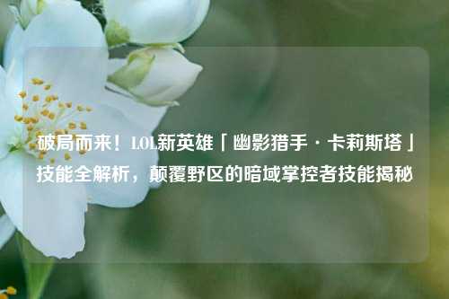 破局而来！LOL新英雄「幽影猎手·卡莉斯塔」技能全解析，颠覆野区的暗域掌控者技能揭秘
