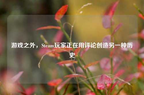 游戏之外,Steam玩家正在用评论创造另一种历史
