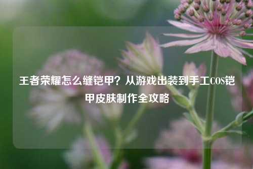 王者荣耀怎么缝铠甲？从游戏出装到手工COS铠甲皮肤制作全攻略
