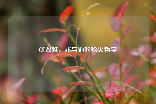CF双雄,AK与M4的枪火哲学