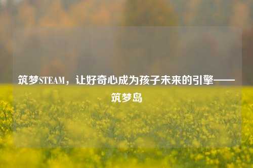 筑梦STEAM，让好奇心成为孩子未来的引擎——筑梦岛