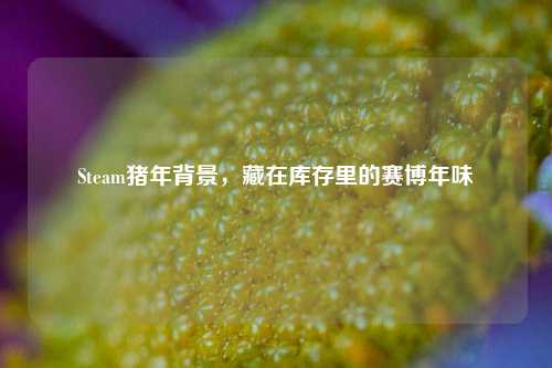 Steam猪年背景，藏在库存里的赛博年味