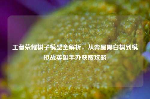 王者荣耀棋子模型全解析，从弈星黑白棋到模拟战英雄手办获取攻略