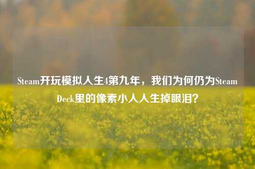Steam开玩模拟人生4第九年，我们为何仍为SteamDeck里的像素小人人生掉眼泪？