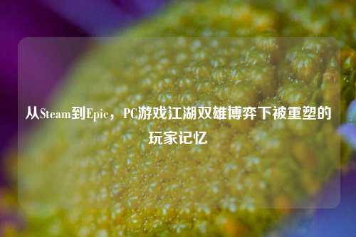 从Steam到Epic,PC游戏江湖双雄博弈下被重塑的玩家记忆