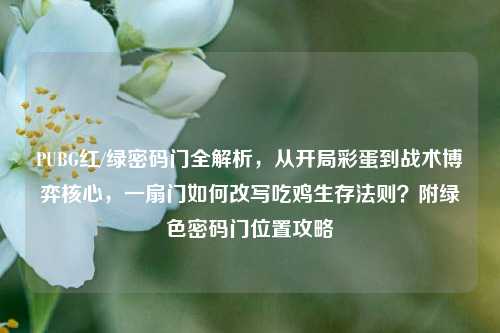 PUBG红/绿密码门全解析,从开局彩蛋到战术博弈核心,一扇门如何改写吃鸡生存法则?附绿色密码门位置攻略