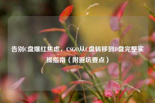 告别C盘爆红焦虑，CSGO从C盘转移到D盘完整实操指南（附避坑要点）